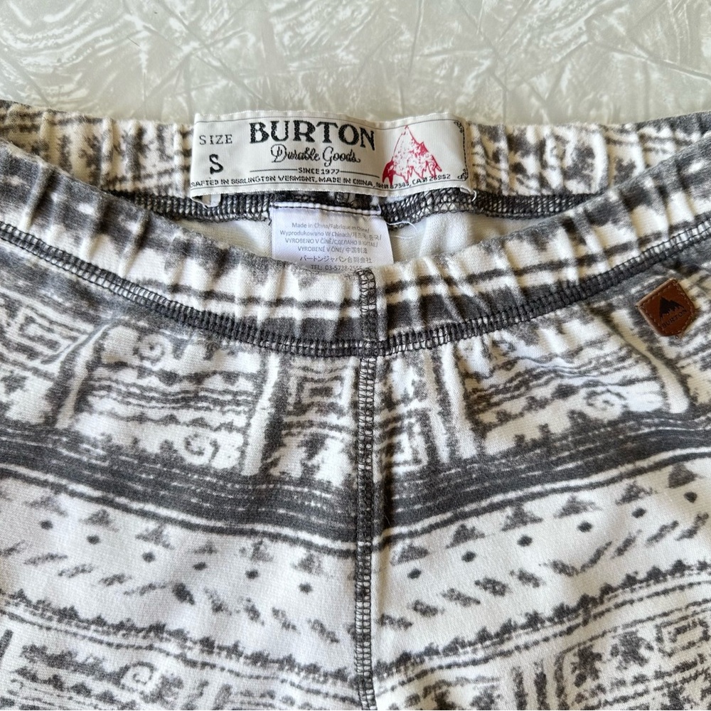 Burton Dual-Tone Patterned ski leggings